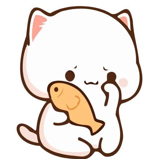 Стикер 40 Cutie Cat