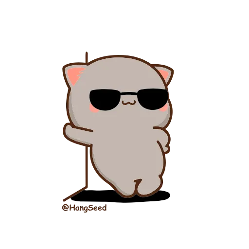 Стикер 52 Cutie Cat