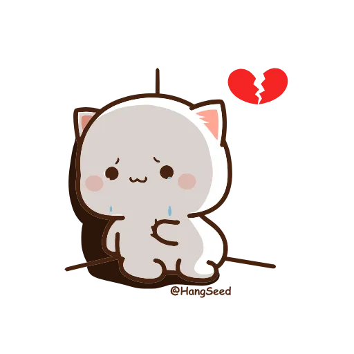 Стикер 54 Cutie Cat