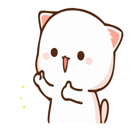 Стикер 43 Cutie Cat
