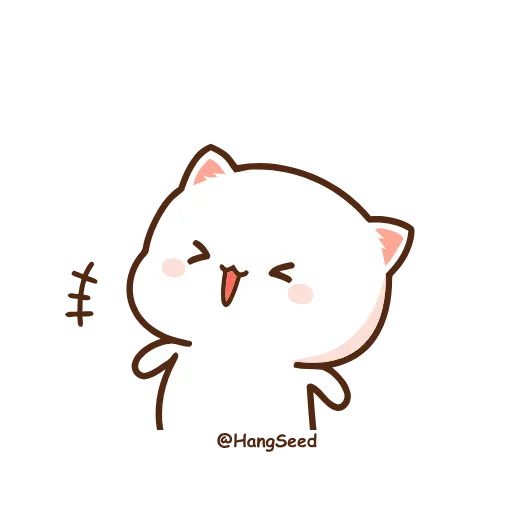 Стикер 57 Cutie Cat