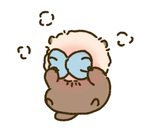🫣 Стикер «Cutie Otter Ottie» для Telegram