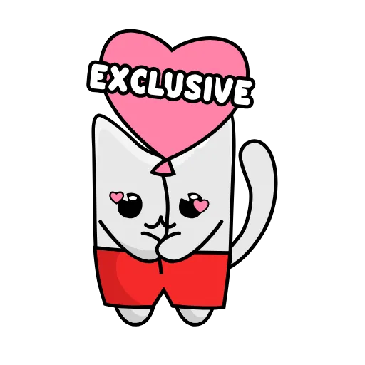Стикер 7 Cute Cat