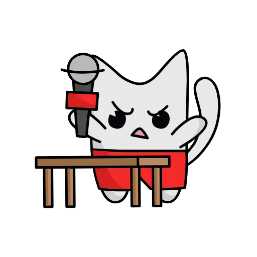 Стикер 9 Cute Cat