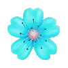 🌸 Эмодзи «𝘾𝙮𝙖𝙣 𝙚𝙢𝙤𝙟𝙞 ☞» для Telegram