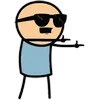 Стикер 33 Cyanide And Happiness