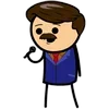 Стикер 40 Cyanide And Happiness