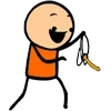 Стикер 46 Cyanide And Happiness
