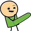 Стикер 50 Cyanide And Happiness