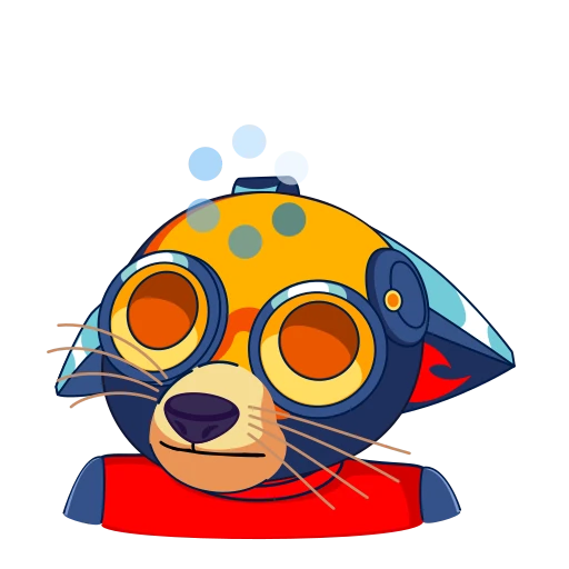 🤩 Стикер «Кибер Лис» для Telegram