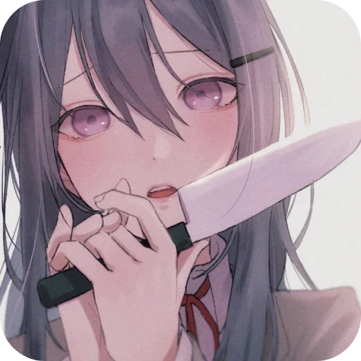😎 Стикер «DDLC YURI ;; stickers» для Telegram