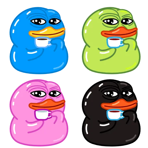 Стикер 33 Telegram Duck X