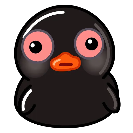 Стикер 35 Telegram Duck X
