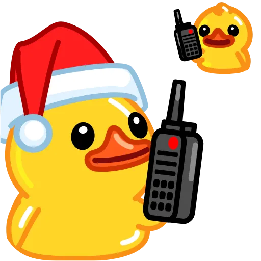 Стикер 12 Telegram Duck X