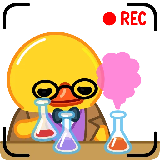 Стикер 37 Telegram Duck X