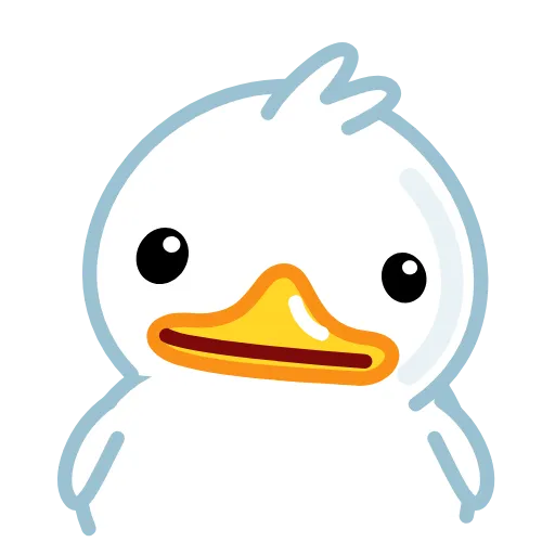 Стикер 25 Telegram Duck X