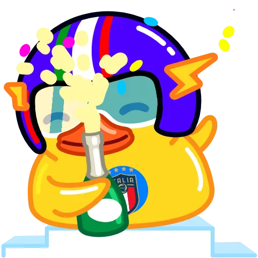 Стикер 26 Telegram Duck X