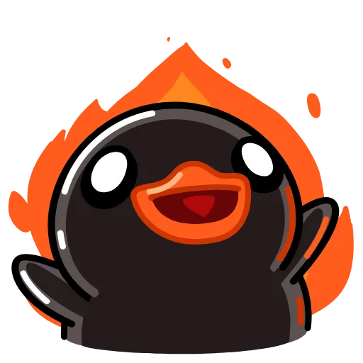 Стикер 36 Telegram Duck X