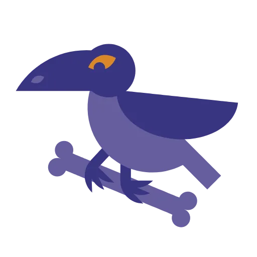 Стикер 4 Minimal Halloween Emoji