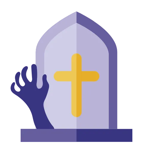 Стикер 24 Minimal Halloween Emoji