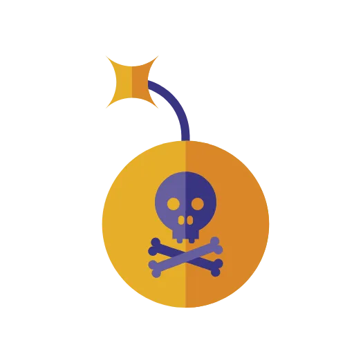 Стикер 25 Minimal Halloween Emoji