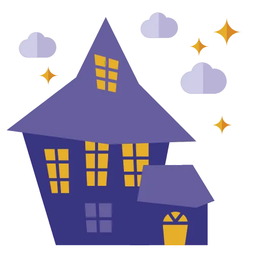 Стикер 6 Minimal Halloween Emoji