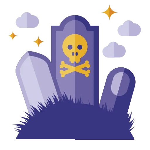 Стикер 16 Minimal Halloween Emoji
