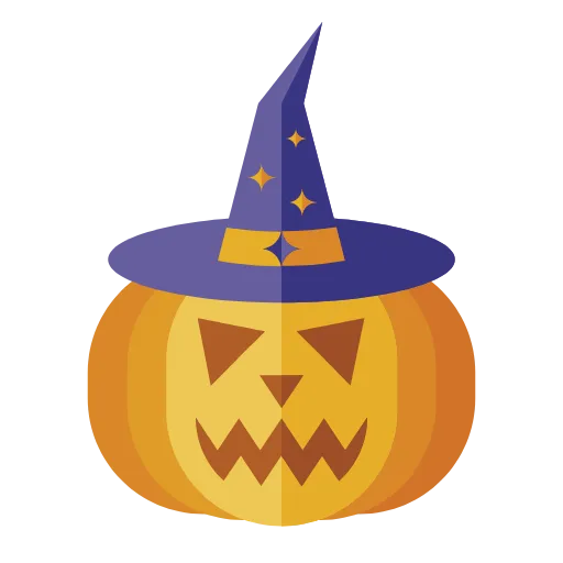 Стикер 10 Minimal Halloween Emoji