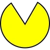 Стикер 32 Играем в Pacman через телеграм