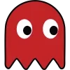Стикер 52 Играем в Pacman через телеграм