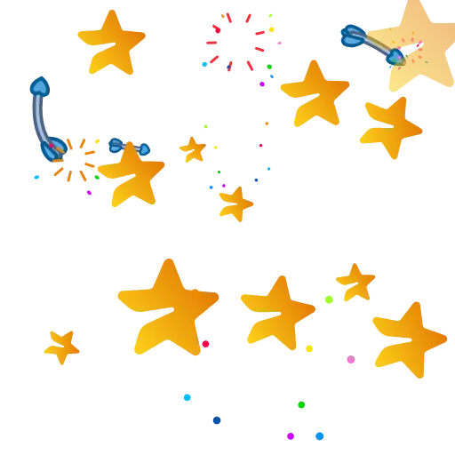 Стикер 25 TG Stars
