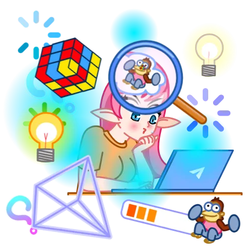 Стикер 57 Unlocked emoji -