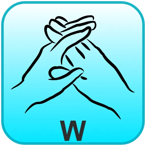 Стикер 23 BSL Alphabet -