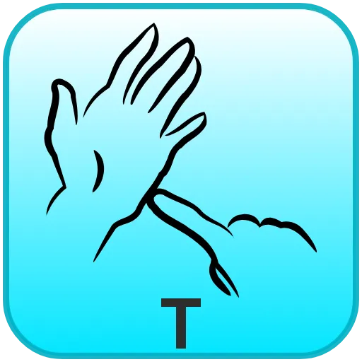 Стикер 20 BSL Alphabet -
