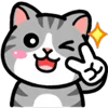 Стикер 49 ❤️ DOUHUA Cat