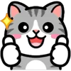 Стикер 46 ❤️ DOUHUA Cat