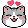 Стикер 2 ❤️ DOUHUA Cat