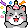 Стикер 38 ❤️ DOUHUA Cat