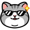 Стикер 12 ❤️ DOUHUA Cat