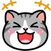 Стикер 6 ❤️ DOUHUA Cat