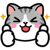 Стикер 14 ❤️ DOUHUA Cat