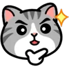 Стикер 30 ❤️ DOUHUA Cat