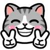 Стикер 9 ❤️ DOUHUA Cat
