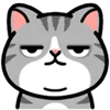 Стикер 48 ❤️ DOUHUA Cat