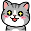 Стикер 19 ❤️ DOUHUA Cat