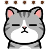 Стикер 51 ❤️ DOUHUA Cat