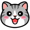 Стикер 13 ❤️ DOUHUA Cat