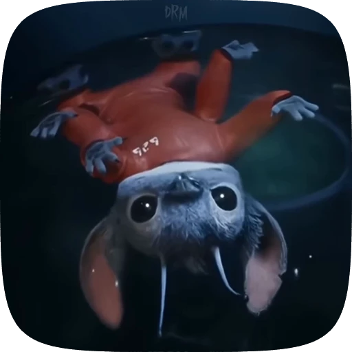 👀 Стикер «ᴰᴿᴹ» для Telegram