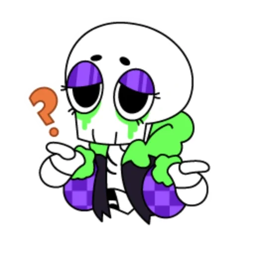 💀 Стикер «Dandys World» для Telegram