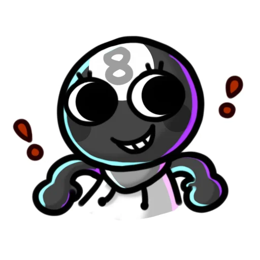 🎱 Стикер «Dandys World» для Telegram